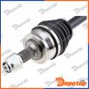 Demi-Arbre de Transmission MTM arrière gauche pour FIAT | NPW-FT-092, 51877829